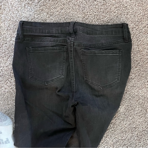 ALTER’D STATE Black Wash skinny fray ankle jeans size 27 - Picture 4 of 4
